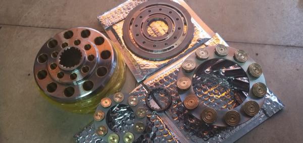 Hydraulic Piston Pump Spare Parts for Linde HPR75 double pistons shoe double retainer plate