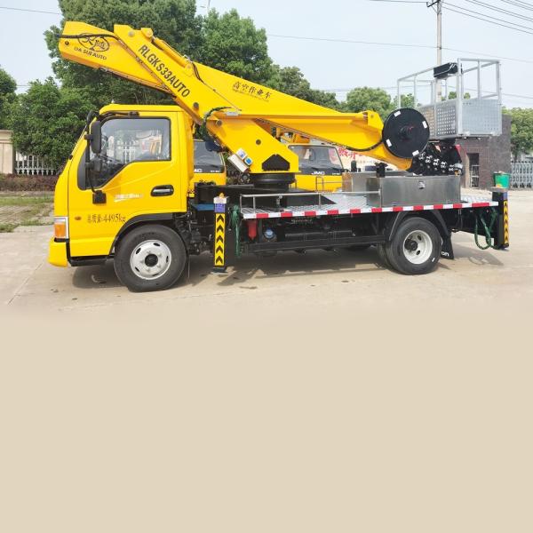 Jac 33 M Telescopic High Altitude Operation Truck Single Row Truck Mounted Work Platform