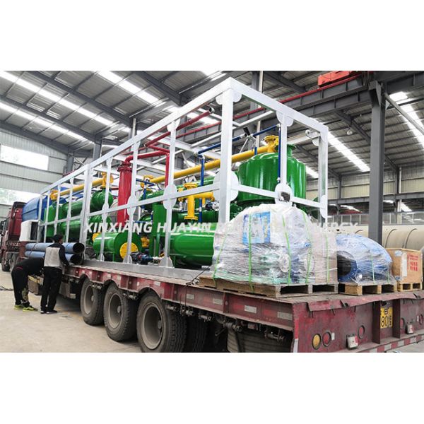 Catalyst Diesel Huayin Tyre Pyrolysis Equipment Bangladesh