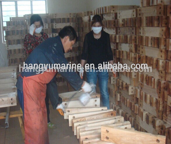 Marine ship wooden material embarkation rope ladder sale