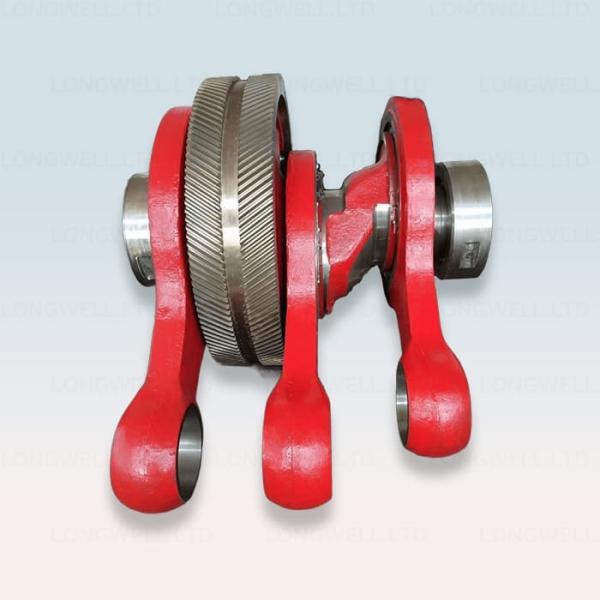 11-3161-0200 Crankshaft Assembly GH3131-02.00 Forged Steel Mud Pump Accessories
