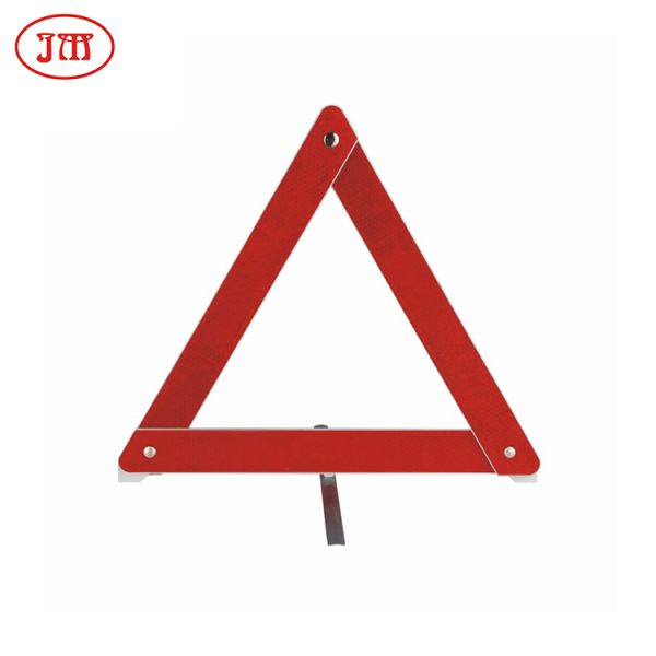 Professional Custom Orange Gpps Hips/Pmma Abs Car Reflective Safety Warning Triangle