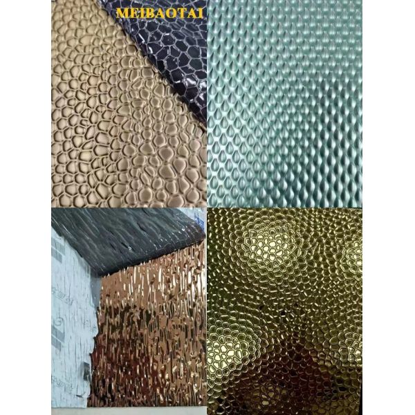 Honeycomb Stamped Decorative Stainless Steel Plate Sustainable 304 Stainless Steel for Architectural Cladding