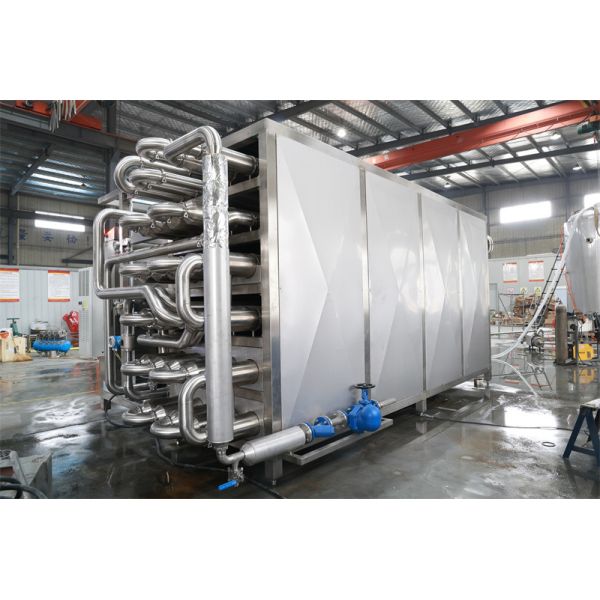 Flavored Milk Juice Making Plant with 1000L 2000L 5000L 10 Ton Milk Processing Line