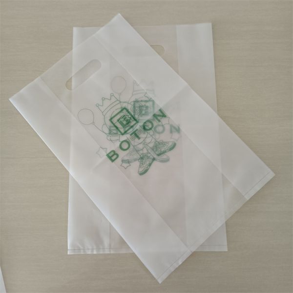 Прозрачная ручная сумка Hdpe Пластиковая сумка полипакет ODM/OEM Печатные сумки для покупок