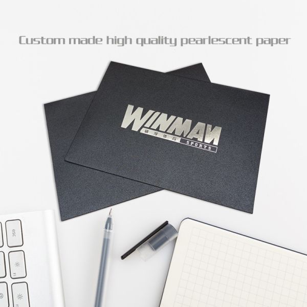 Black Envelope Certificate Holder Hot Silver Card Envelope For Awards And Diplomas