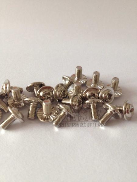 M3-6 phillips pan head fixed serrated washer head special machine screws