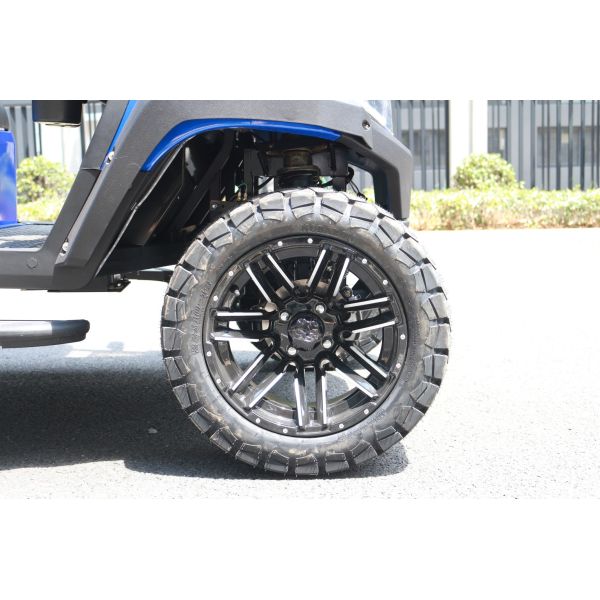 Off-Road Electric Utility Cart 4-Seater LED Roof Lights 72V 5KW Lithium Battery