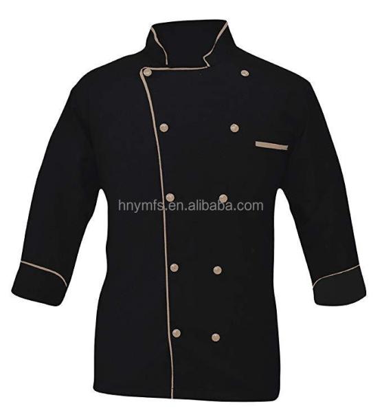 Factory Supply OEM Water-proof Anti-oil Unisex Restaurant Uniforms Chef Jacket