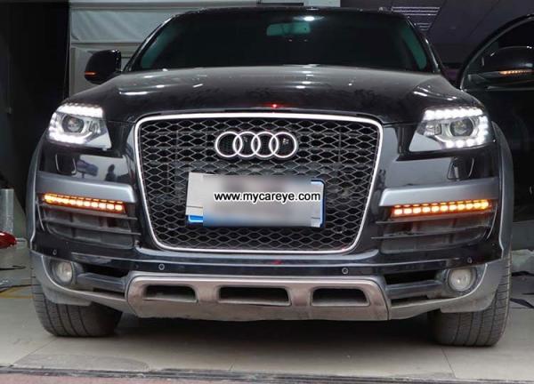 AUDI Q7 Car led driving lights DRL turn signal Daytime Lights 2006-2009