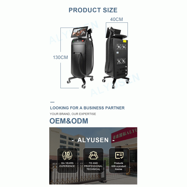 1000W Diode Laser Hair Removal Machine With Fast Hair Removal Function