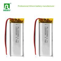 Celular de batería de litio de potencia 102050 3.7v 1000mAh Celular de batería recargable de litio polímero