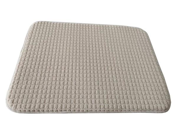Eco Friendly Kitchen Dish Drying Mat Microfiber With Sponge For Kitchen Dish Mat