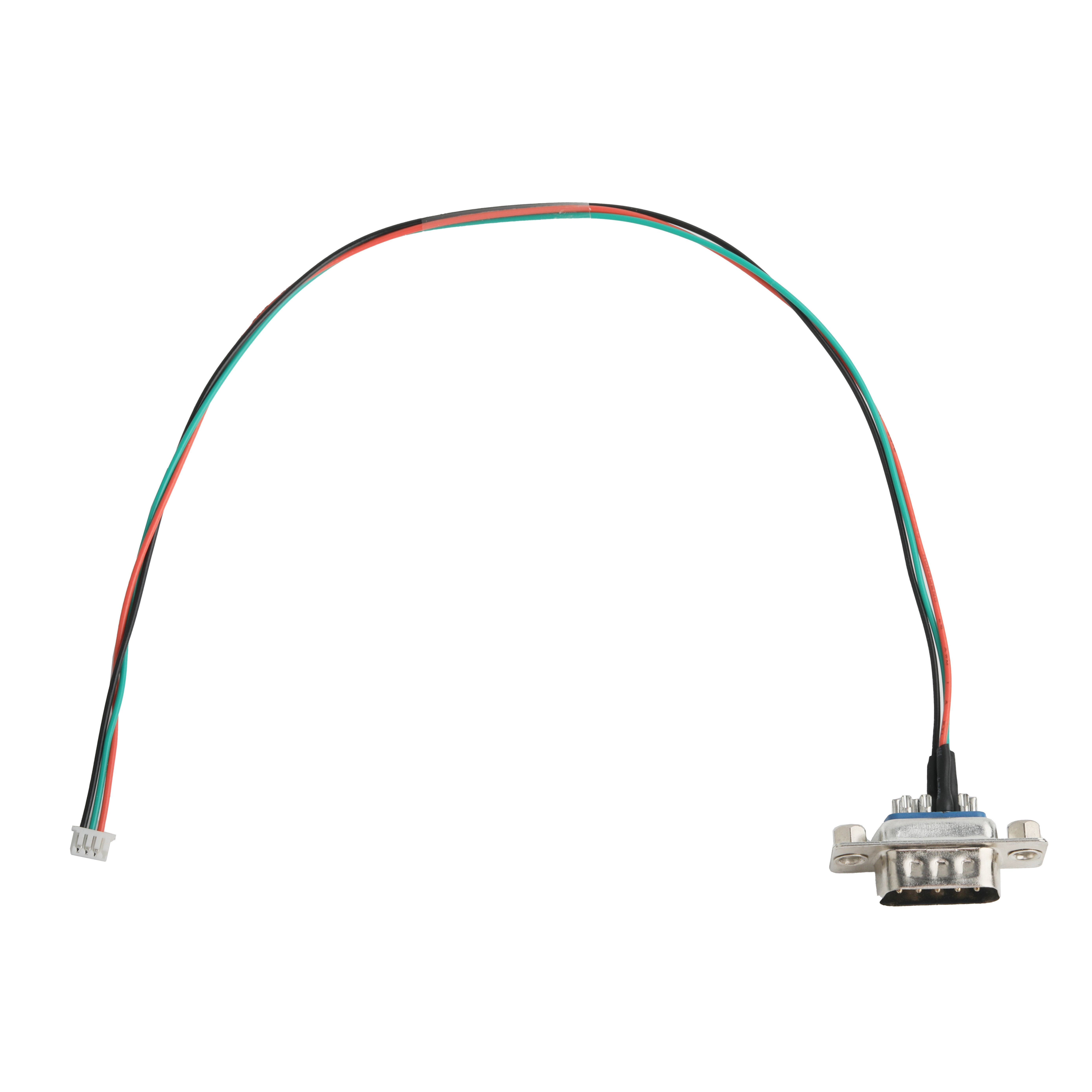DB 9P LVDS Кабельная сборка D-SUB-9P Мужской сварщик до MX1.25mm 4Pin Wire Connector OEM/ODM