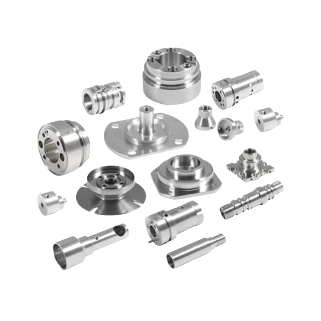 CNC Custom Parts Service Anodized Industrial Aluminum Alloy Machined Parts CNC Milling and Stainless Steel CNC Turned Parts