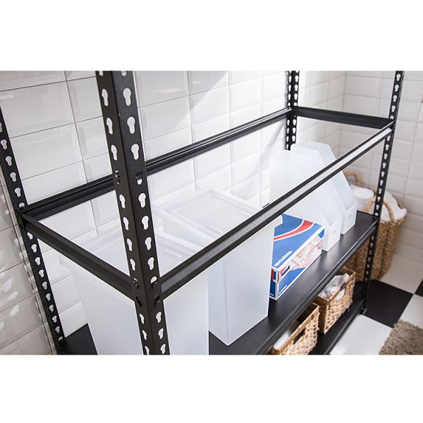 Multi Color Industrial Metal Shelving System / Metal Garage Shelves Long Lifespan