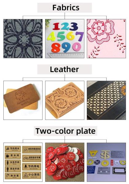 1390/4060 50W-300W CO2 Laser Engraver And Cutter For Bamboo Paper Leather Wood Acrylic