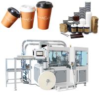 140-160 máquina do copo de papel de Pcs/M High Speed Coffee para fazer o copo descartável