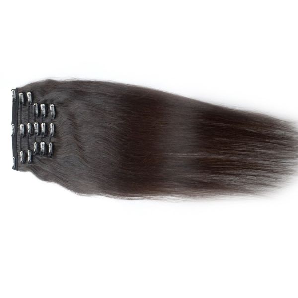 Отсутствие зажима в естественных расширениях волос, прямого зажима путать в расширениях волос