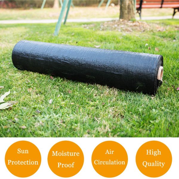 PP Woven Geotextile Fabric Biodegradable Grass Mat Garden Ground Cover