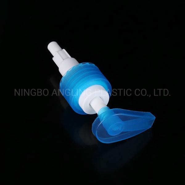 28/410 Blue Ribbed Lotion Pump for Hand Pump 2cc 4cc Output Entrega rápida