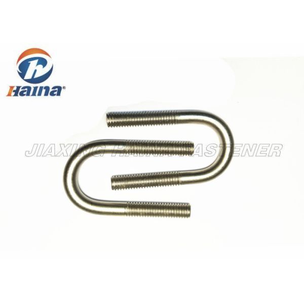 Standard 316 Stainless Steel U Bolts 5 / 8 Inch With Logo Customized