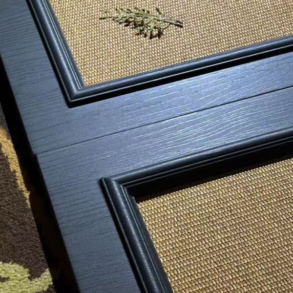 Customized Textured Wood Grain Vinyl Wrap Film Architectural PVC Foil For Lamination