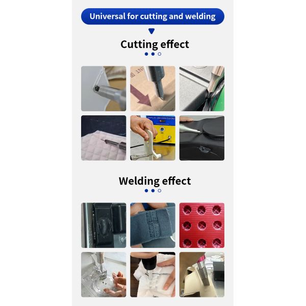 Adjustable Power Handheld Ultrasonic Cutter Industrial Grade For Plastic Materials