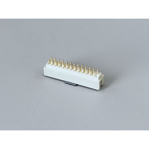 2.00mm Pitch 2×13 Pin Header Connector, Dual-Row PCB Through-Hole Connector, Gold-Flash Plated G/F, Nickel-Plated Terminals, Electrical Signal & Power Transmission