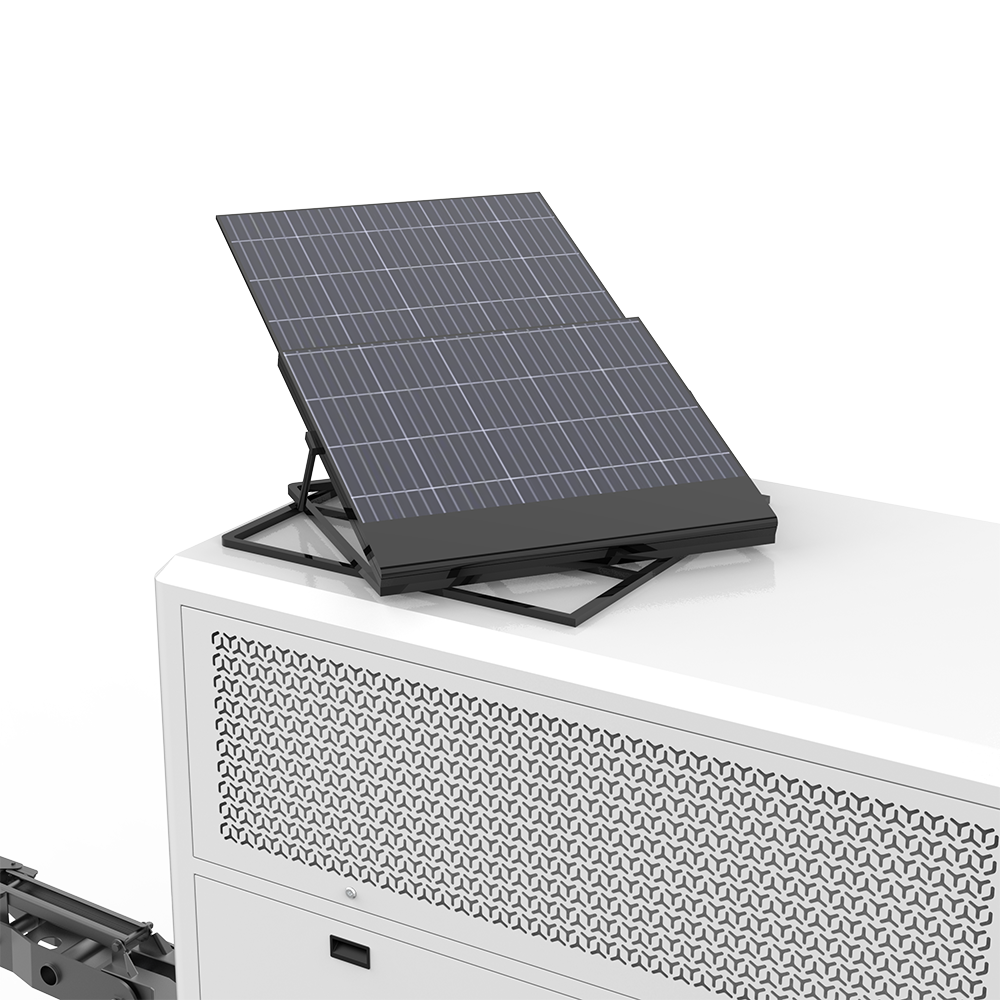 180KW 210KWH Mobile EV Charging Solutions Mobile Charger EV With PV Photovoltaic Panels
