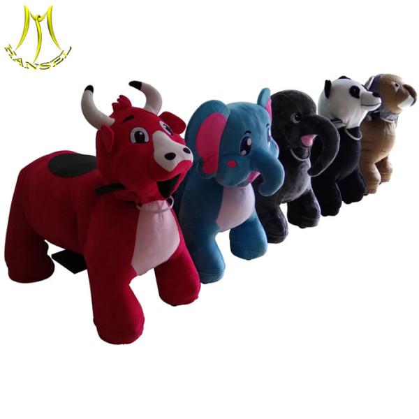 Hansel Coin operated dog ride on stuffed animal ride on wheels for sale
