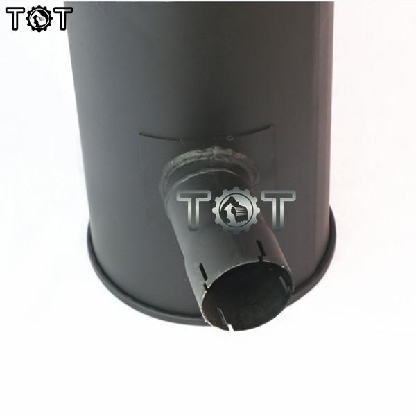 KOBELCO SK350-6 6D34 EXcavator Engine Exhaust Aluminum Muffler Silencer