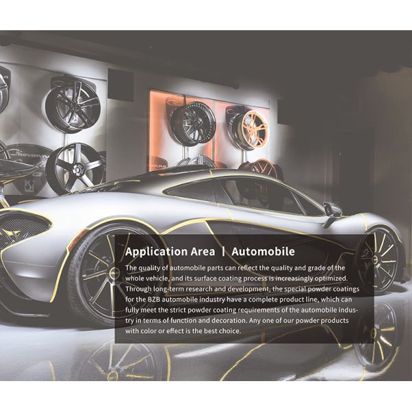 High Temperature Resistant Epoxy Polyester Powder Ceramic Car Metal Coating