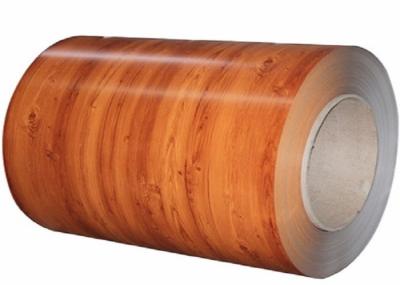 Wood Grain Color Coated Aluminum Coil 1050 1100 3003 PE PVDF Coil Coating