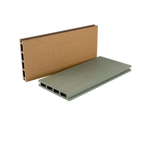 Conseil de plastique en bois de plancher de terrasse du panneau 140x25mm de cour de vert en bois en plastique anti-corrosif de planche