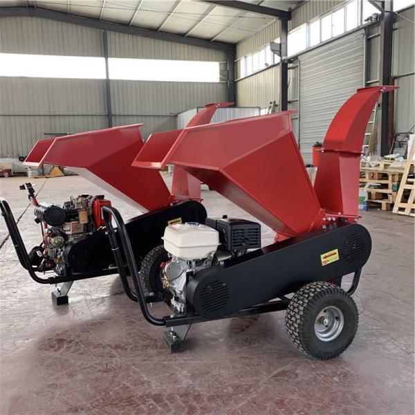220/380v Agropecuária Hidráulica Diesel Skid Steer Machine Ramos de madeira Triturador Triturador