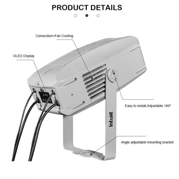200watt Led Outdoor Ip65 Water Ripple Gobo Projector Ocean Ripple Led Water Wave Light Effect Stage Lights