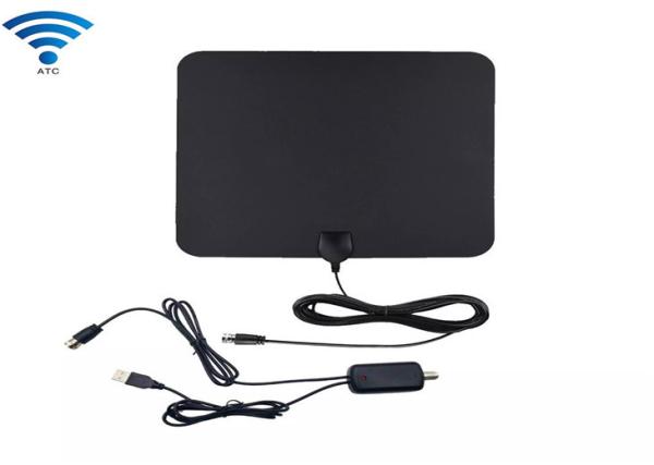Mini Home Digital HD Television Antennas Whip Type Aluminum Alloy With SMA Connector