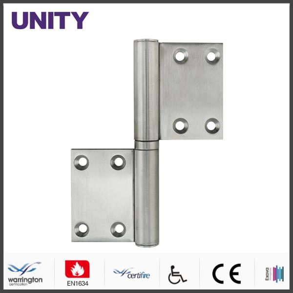 Stainless Steel Door Hinges For Public Building , Euro Mortice Hinge HB Series