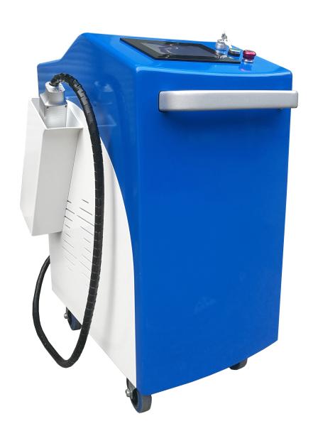 Auto foco da máquina industrial da limpeza do laser 60W com o tela táctil de 7 polegadas