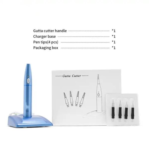 Dental Instrument Colorful Gutta Percha Cutter Equipment Charging