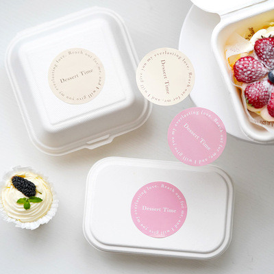 SGS CE Eco Friendly Packaging Stickers CMYK Color