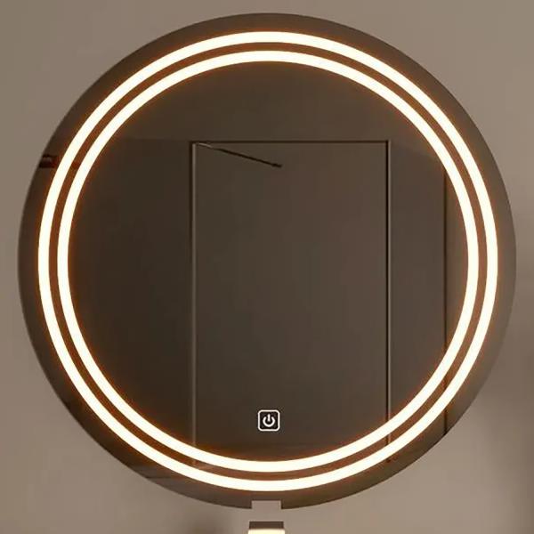 Laser Mirror Marking Machine for Hotel Bathroom Makeup Mirrors Decoration Air Cooling