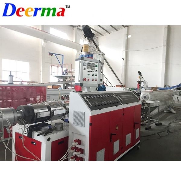 PVC Plastic Pipe Extrusion Machine with Large Diameter Capacity 180kg/h 250kg/h PVC Pipe Diameter 75-160mm or 20-110mm