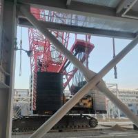 2.5 Km/h Crane à rampe de 400 tonnes utilisée avec longueur de tige de 36 m Bonnes pièces et accessoires