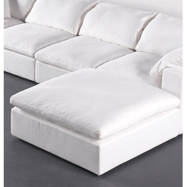 BN Italian Furniture Large Seat Deep Fabric Sofa Sailboat Living Room Corner Sofa