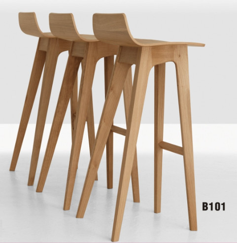 solid wood bar chair Morph Bar Stool furniture