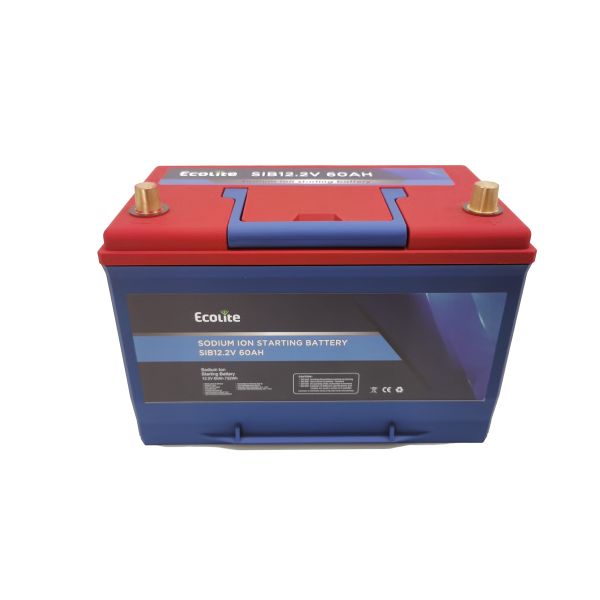 OEM/ODM 製造 SIB 12.2V 60Ah ソーディアムイオン スタート バッテリー パック 自動車 じっと見る