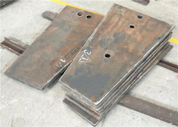 High manganese steel mining wear resistant steel parts manufacturer and supplier