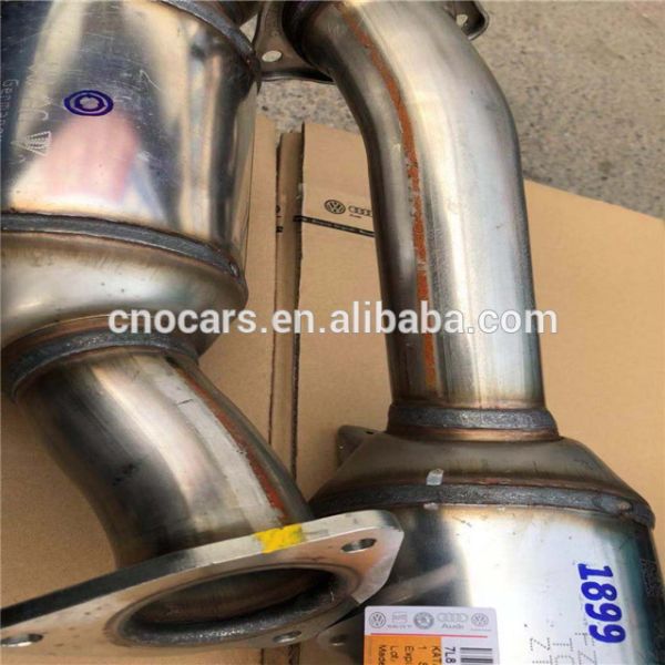 Metal Catalytic Cleaner Converter for Porsche Cayenne Reactor 958113021HX 958113022FX 9581130211